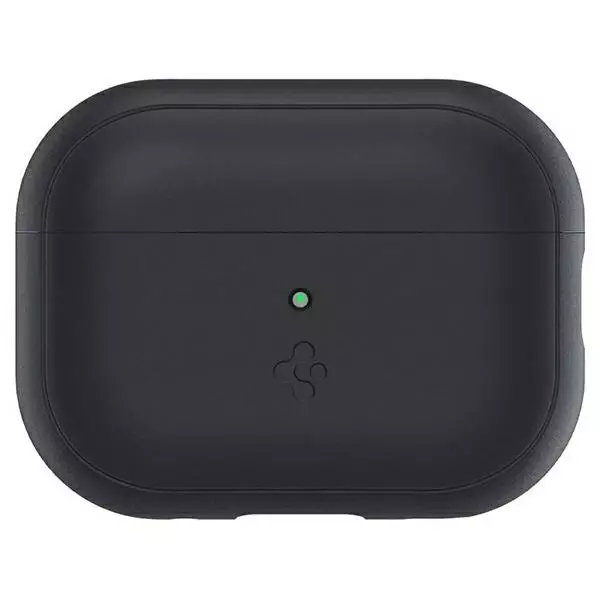 Etui ochronne na słuchawki Spigen Silicone Fit Strap do Apple AirPods Pro 1/2 czarny/black ACS05479