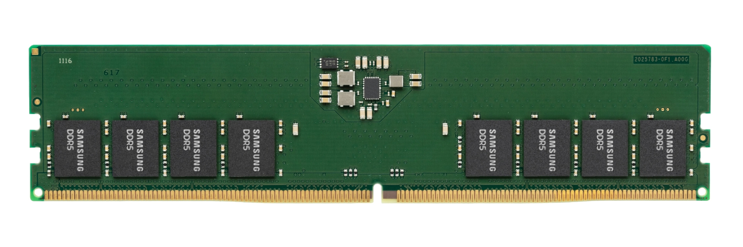 Pamięć RAM 1x 16GB Samsung ECC UNBUFFERED DDR5 1Rx8 4800MHz PC5-38400 UDIMM | M324R2GA3BB0-CQK