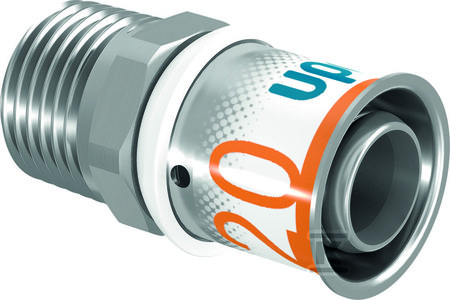 Uponor S-Press PLUS złączka z gwintem zewn. 20-R3/4