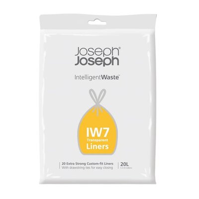 Worki na śmieci JOSEPH JOSEPH Totem Compact 20L (20 sztuk) Przezroczysty