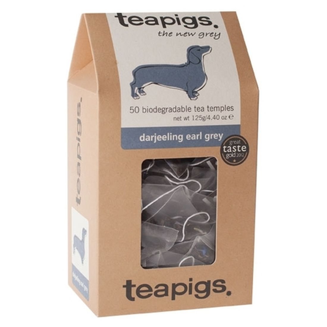 Teapigs herbata Darjeeling Earl Grey 50 piramidek 4002