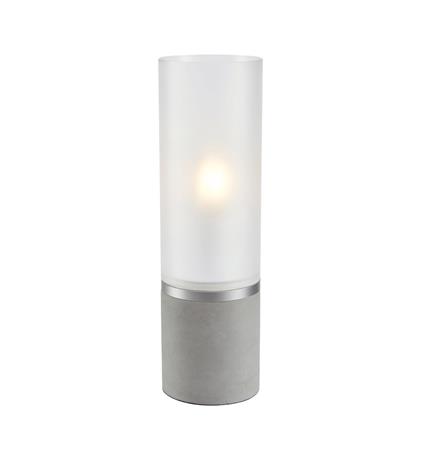Lampka stołowa Molo 108593 Markslojd betonowa podstawa tuba biała