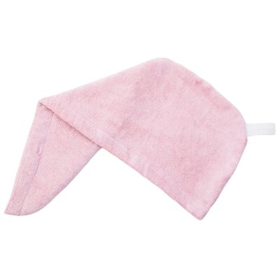 Easy Livin Easy Livin Turban Do Włosów OEKO - TEX Ręcznik bambusowy do osuszania włosów (kolor róż) 1 szt