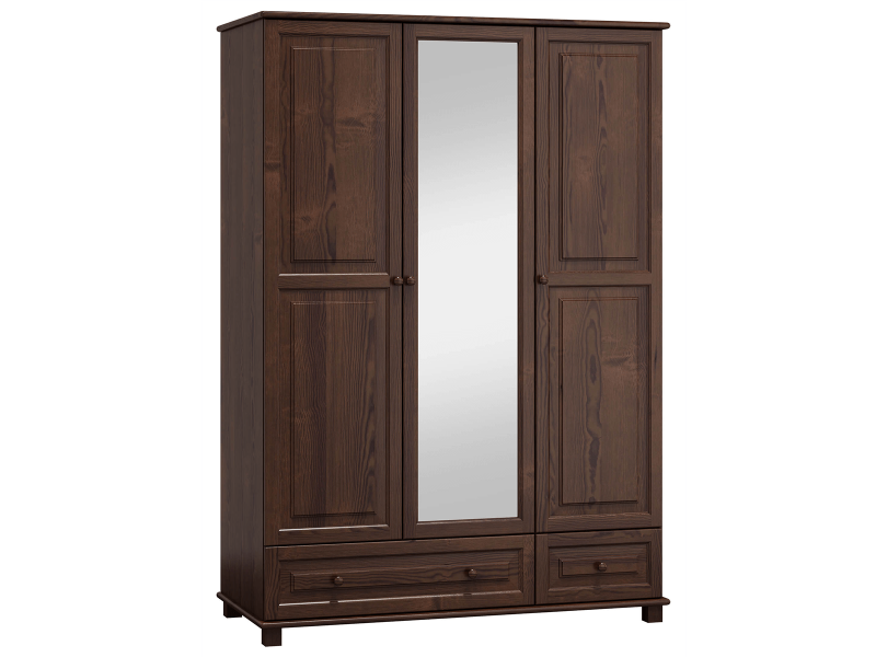Szafa sosnowa 3D nr5 S120 orzech