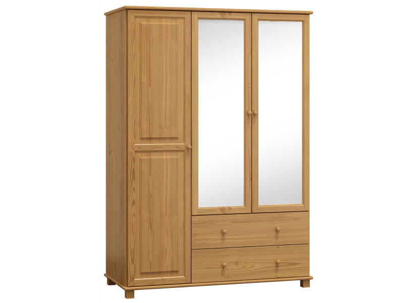 Szafa sosnowa 3D nr6 S120 olcha
