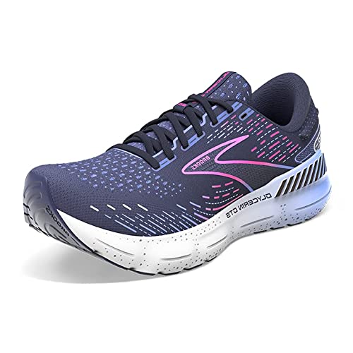 Brooks Glycerin GTS 20, Trampki damskie, Peacoat Blue Pink, 40.5 EU