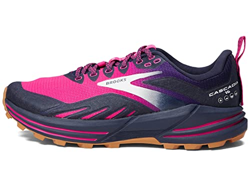 Brooks Cascadia 16, Trampki damskie, Peacoat Pink Biscuit, 41 EU