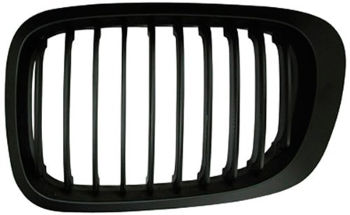 Matowo-czarne fronty grillowe kompatybilne z BMW serii 3 E46 2-drzwiowe 1999-2002