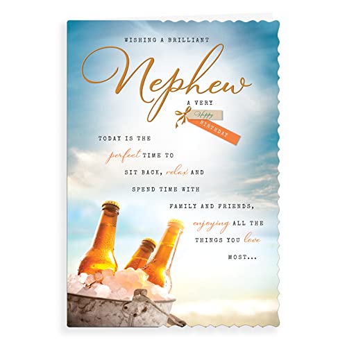 Kartka urodzinowa siostrzeniec - 23 x 15 cm - Avant Garde Studios