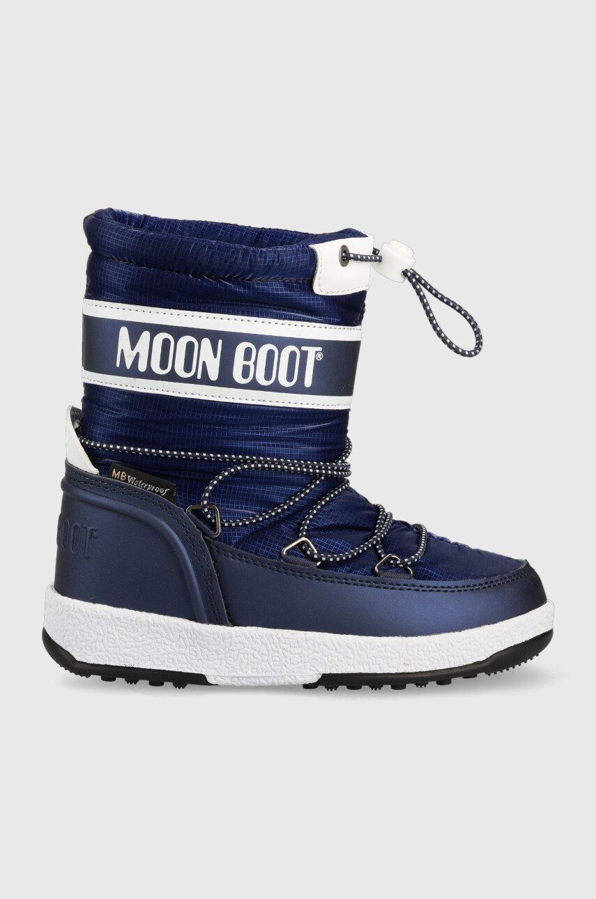 Moon Boot śniegowce dziecięce kolor granatowy