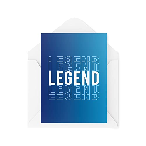 Karta legendy | Kartki urodzinowe | Dla niego jej przyjaciół najlepszy przyjaciel nowość dowcip kolegi przyjaciel kolorowe ukończenie szkoły dobrze zrobione | CBH585