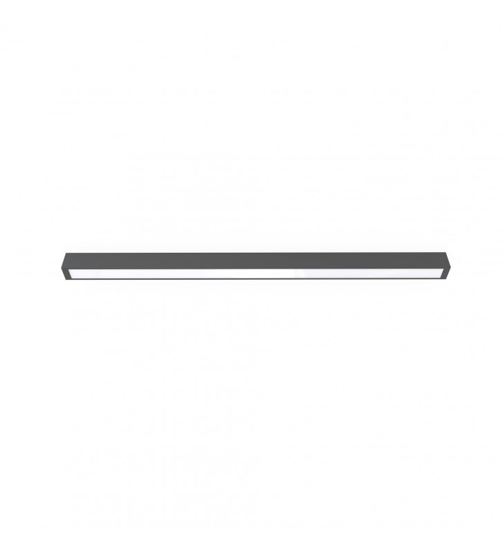 Nowodvorski Lampa sufitowa STRAIGHT LED graphite ceiling dł. 120cm grafit 7551