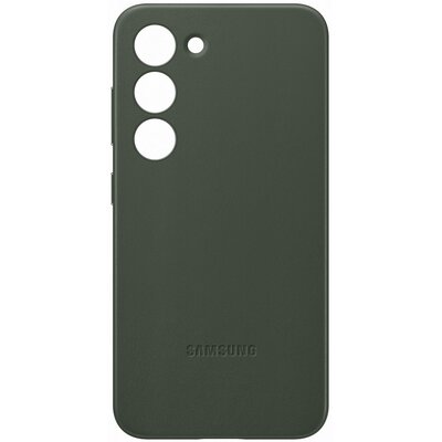 Samsung Leather Case do Galaxy S23+ EF-VS916LGEGWW zielony