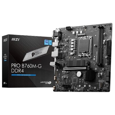 MSI PRO B760M-G DDR4 LGA1700 microATX