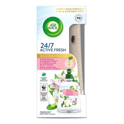 Air Wick Active Fresh - Komplet Białe Kwiaty 228 ml