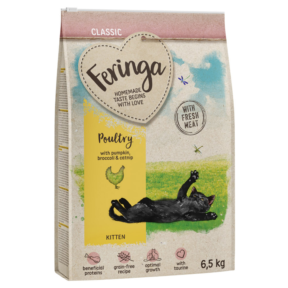 Feringa Kitten Classic, drób - 6,5 kg