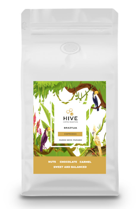 Kawa ziarnista Hive Roasters Brazylia Cerrado Espresso 1kg