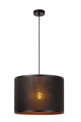 Tagalog lampa wisząca 1-punktowa czarna 21429/01/30