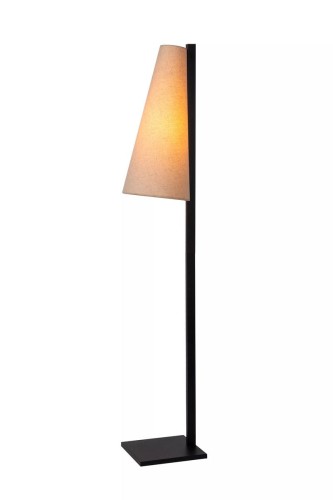 Lucide Gregory 30795/81/38 lampa stojąca podłogowa 1x60W E27 beżowa/czarna