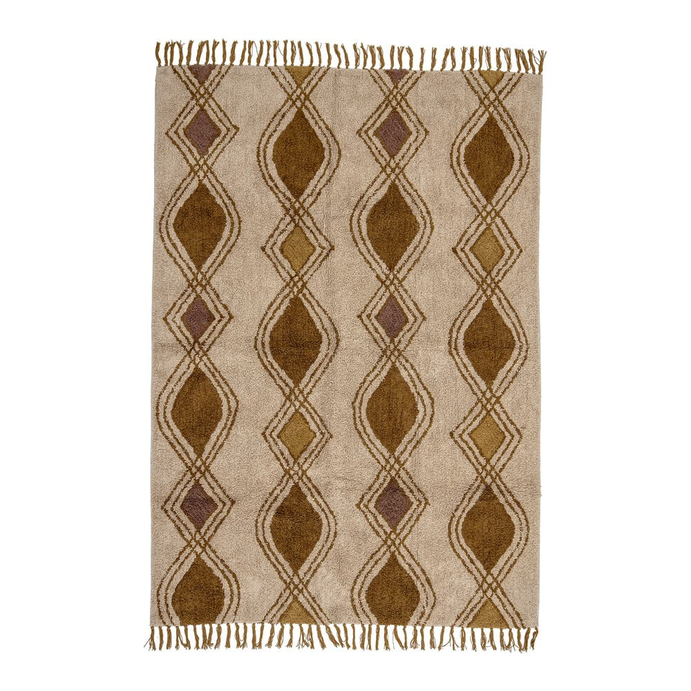 Brązowo-beżowy dywan 200x140 cm Isadora − Bloomingville
