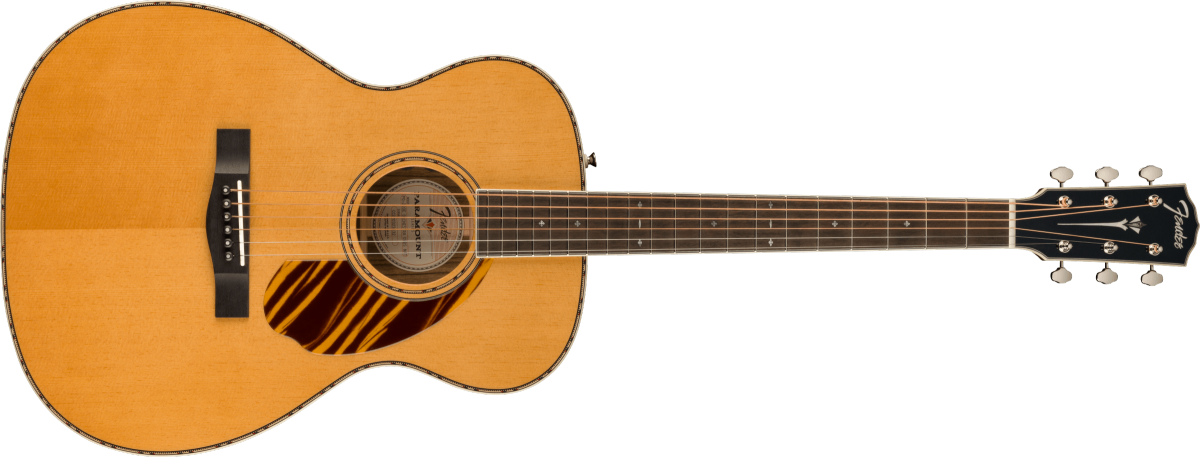 Fender FSR PO-220E Orchestra Aged Natural Ovangkol Back & Sides
