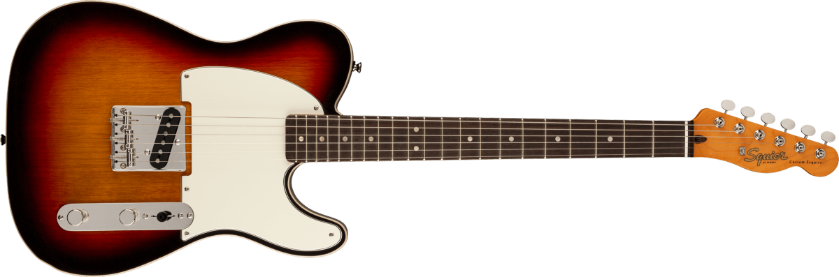 Squier FSR Classic Vibe '60s Custom Esquire Laurel Fingerboard Parchment Pickguard 3-Color Sunburst