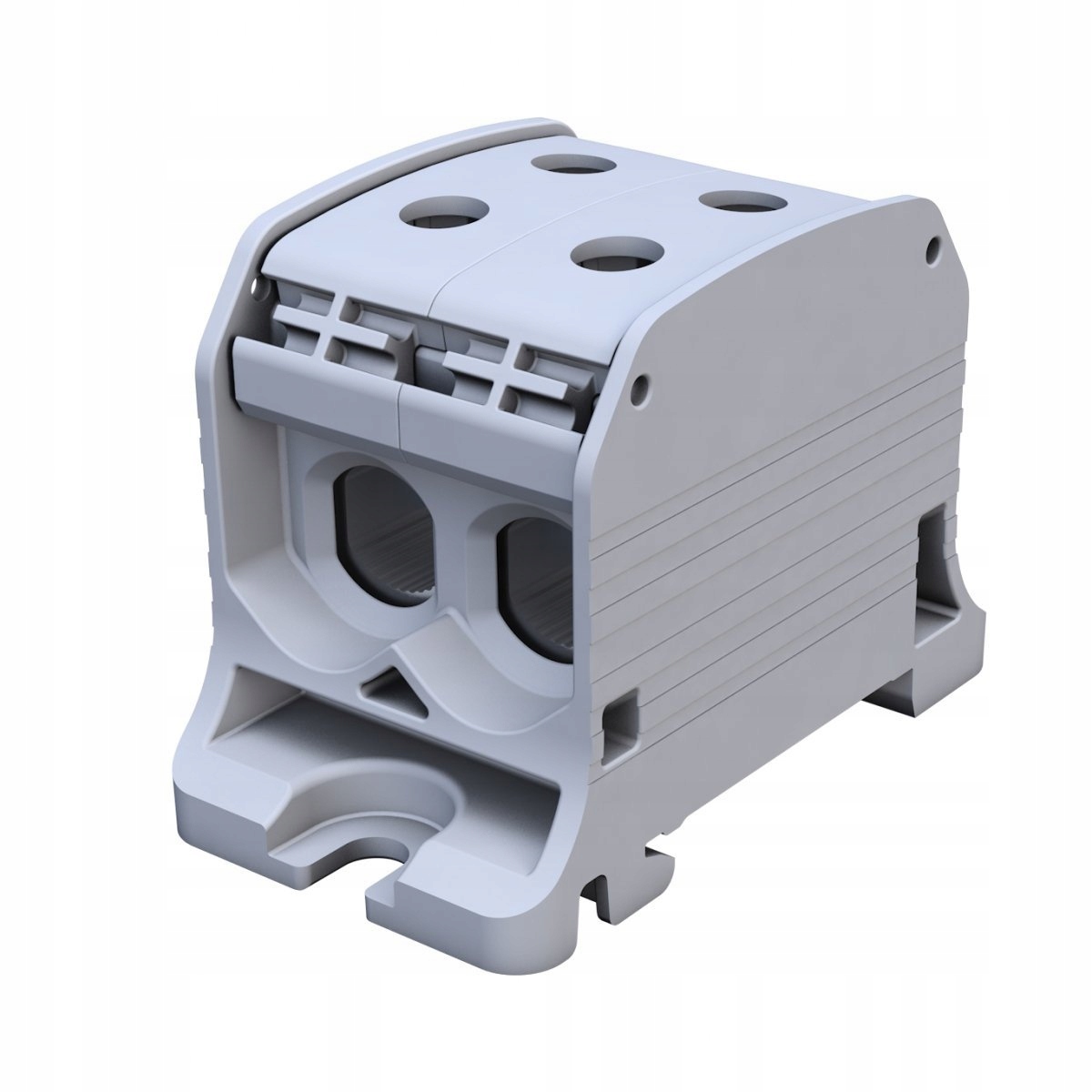 Simet Złączka szynowa gwintowa Al/Cu STB 50-2 (87320) SIMBLOCK szary 81002002