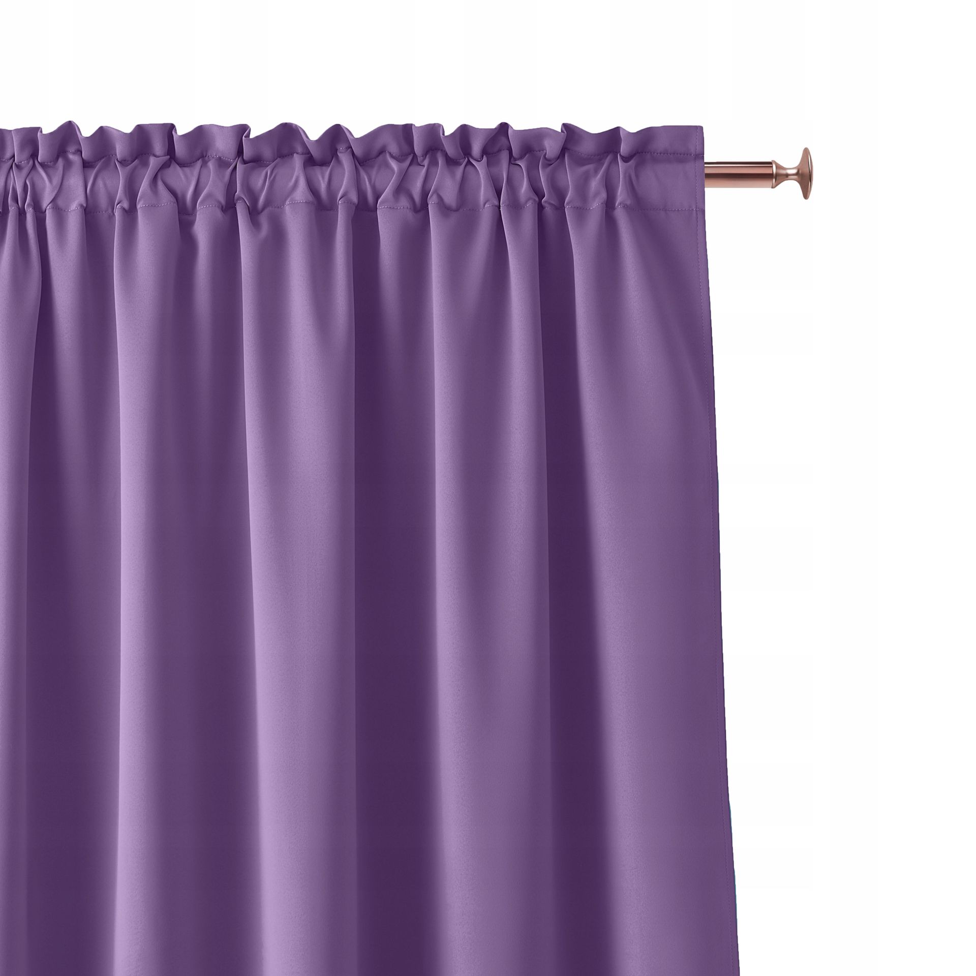 Room99 ZASŁONA AURA - Fioletowa 140x280 Taśma 5908224004932