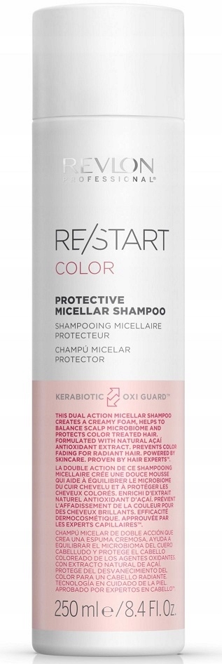 Revlon RESTART COLOR Szampon micelarny chroniący kolor 250ML I PROFESSIONAL 7255973000