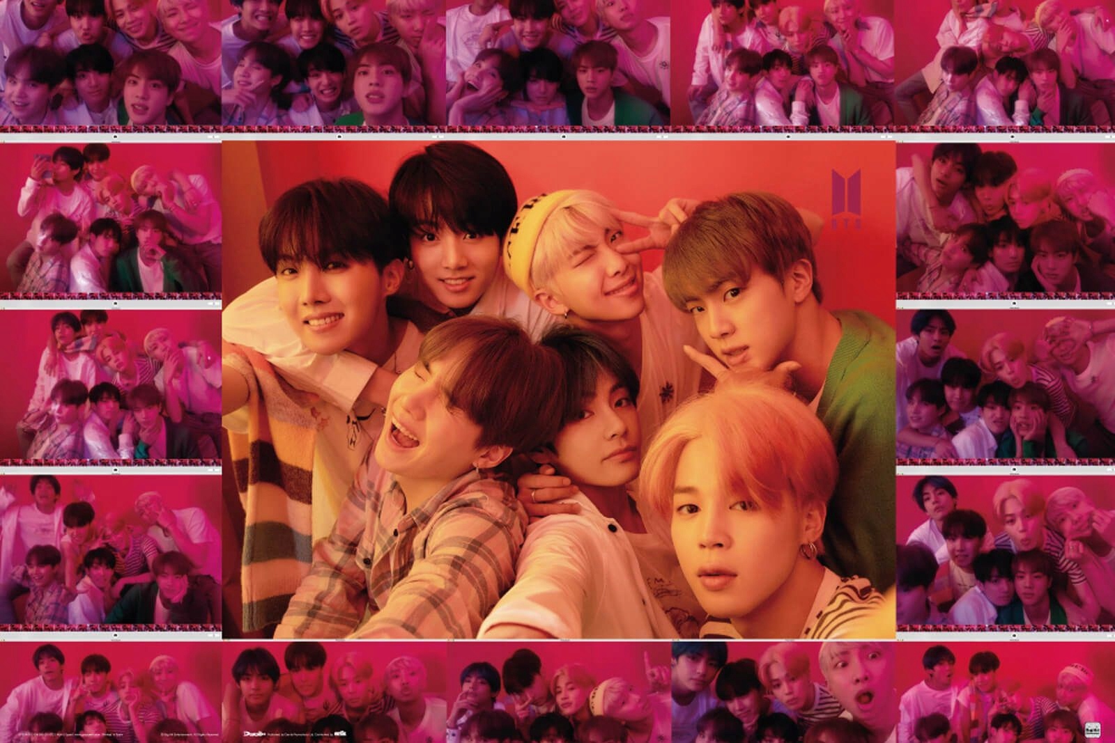 BTS Selfie - plakat 91,5x61 cm