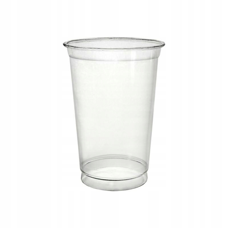 Kubek jednorazowy PET Smoothie 78 mm, 300 ml, 50 sztuk Packman