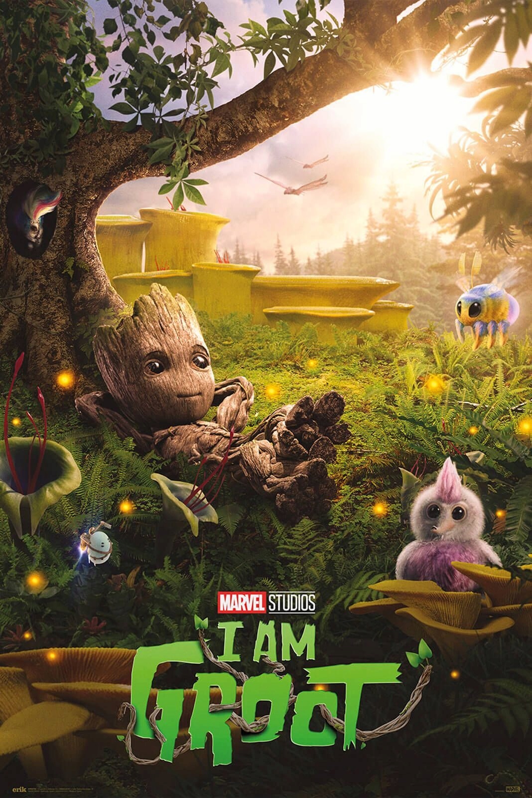 Marvel Groot Chill Time - Plakat