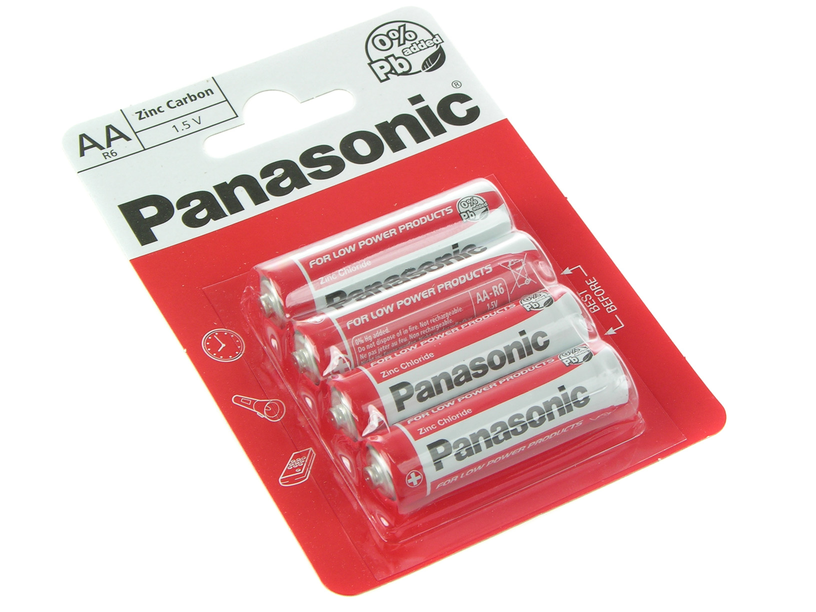 Bateria Cynkowo-Węglowa Panasonic Aa (R6) 4 Szt.