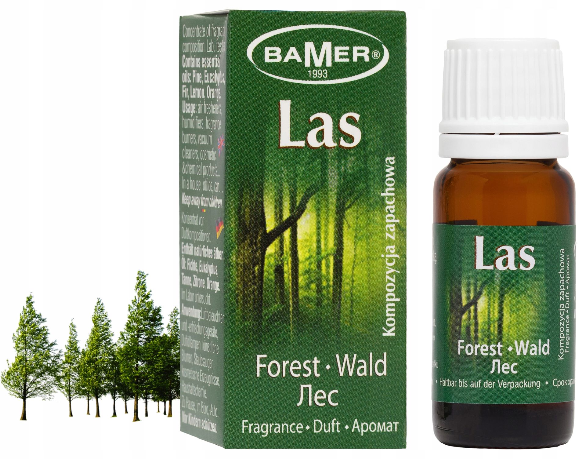 Bamer Olejek eteryczny Las 7ml - 5906764841062