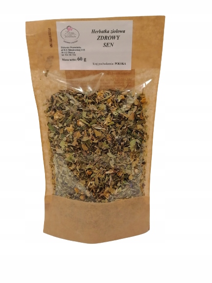Herbata ziołowa na zdrowy sen, bezsenność 60 g