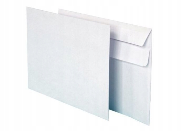 OFFICE PRODUCTS Koperty samoklejące OFFICE PRODUCTS, C6, 114x162mm, 75gsm, 10szt., białe 15203112-14