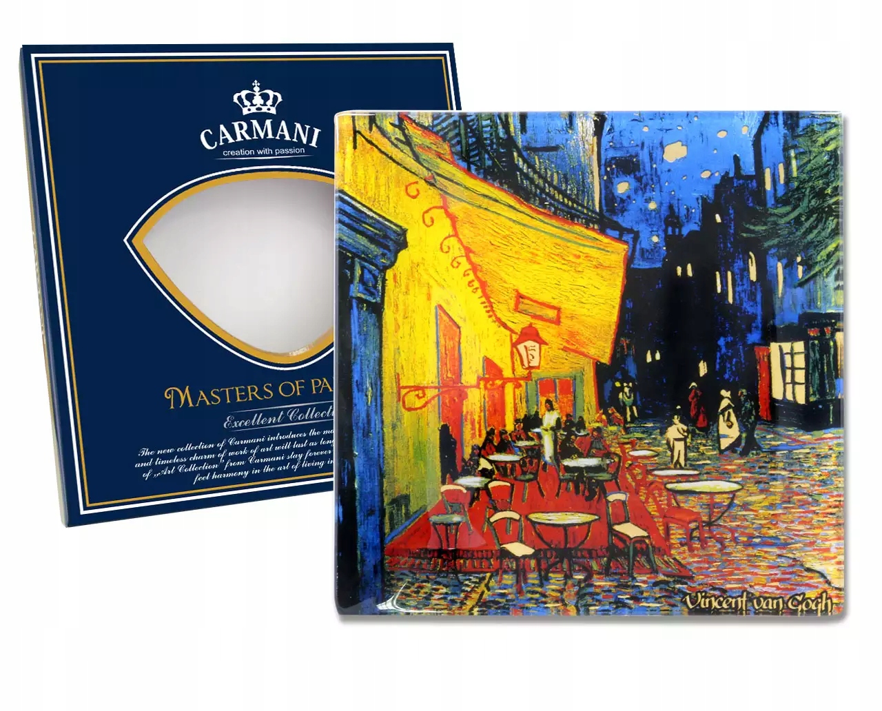 Talerz dekoracyjny - V. van Gogh, Taras kawiarni w nocy