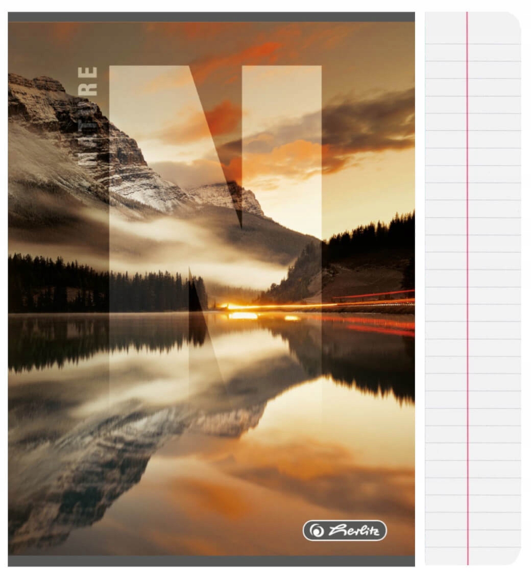 Herlitz Zeszyt A4/80k linia Her Nature Fol A 5
