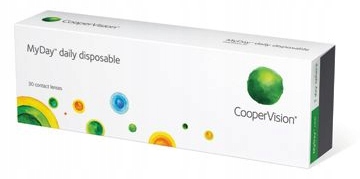 CooperVision MyDay 30 szt. Soczewki jednodniowe (-2.00 dpt & BC 8.4), z ochroną UV