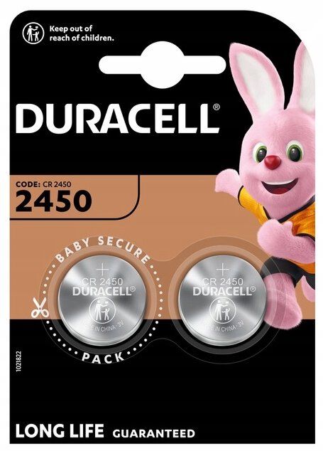 Duracell bateria litowa mini  CR2450 DL2450 ECR2450 2BL