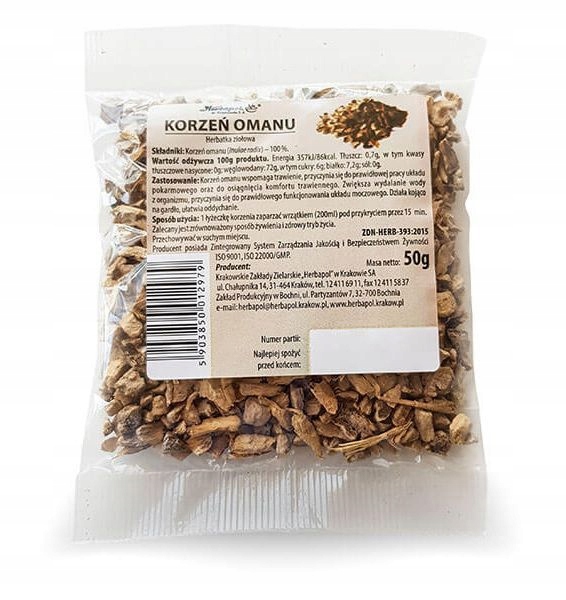 Herbapol KRAKÓW Zioła fix korzeń omanu 50g