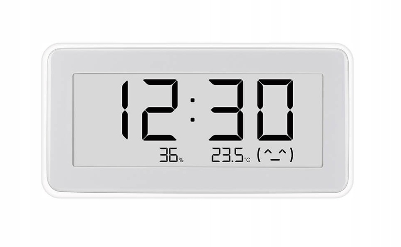 Xiaomi Zegar z Czujnikiem Temperatury i Wilgotności Mi Temperature and Humidity Monitor Clock Pro