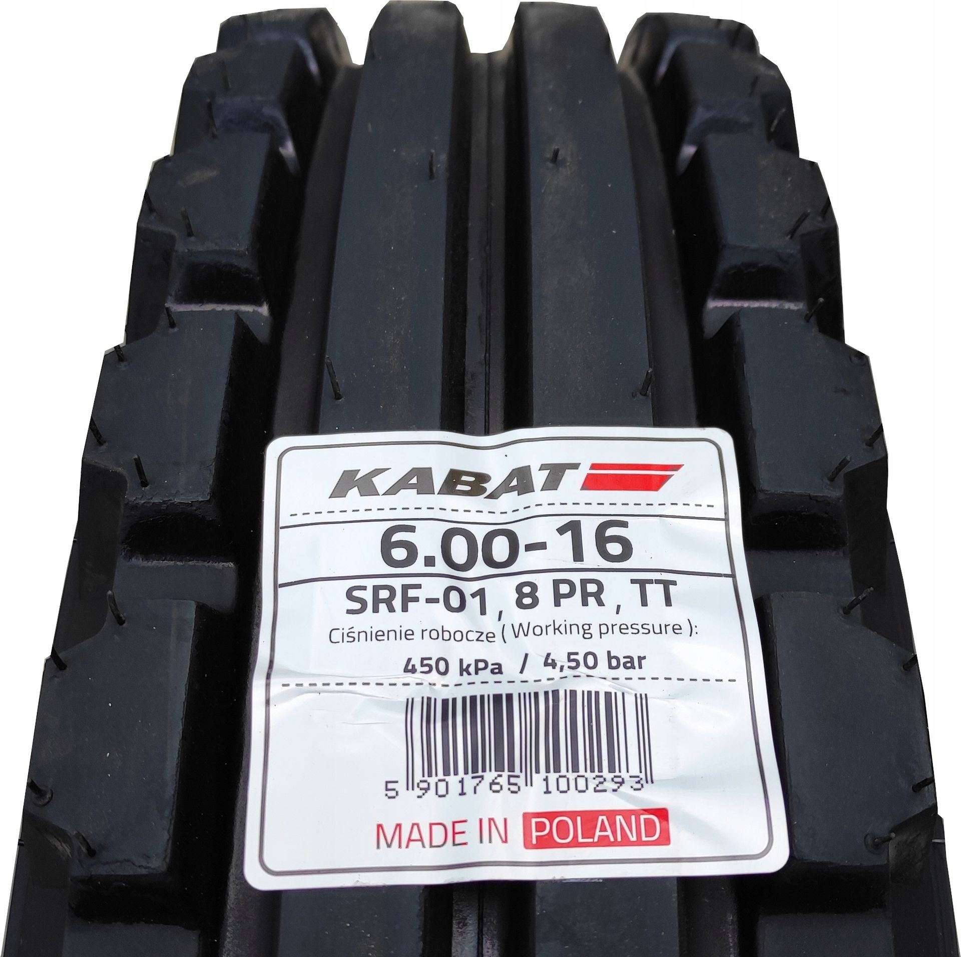 Kabat Opona Kabat Supra Rib 6.00/-16
