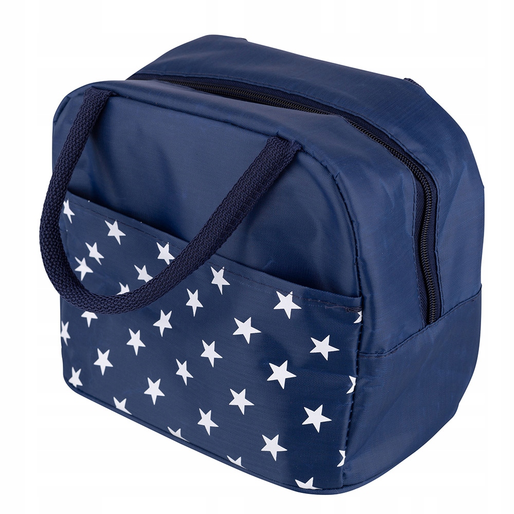 Lumarko Torba Termiczna Na Lunch Box 24x16,5x21 Cm Granatowa!