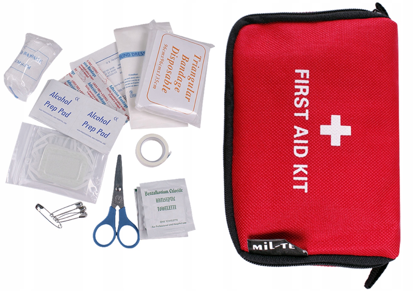 Mil-Tec First Aid Kit SM Czerwony ./.
