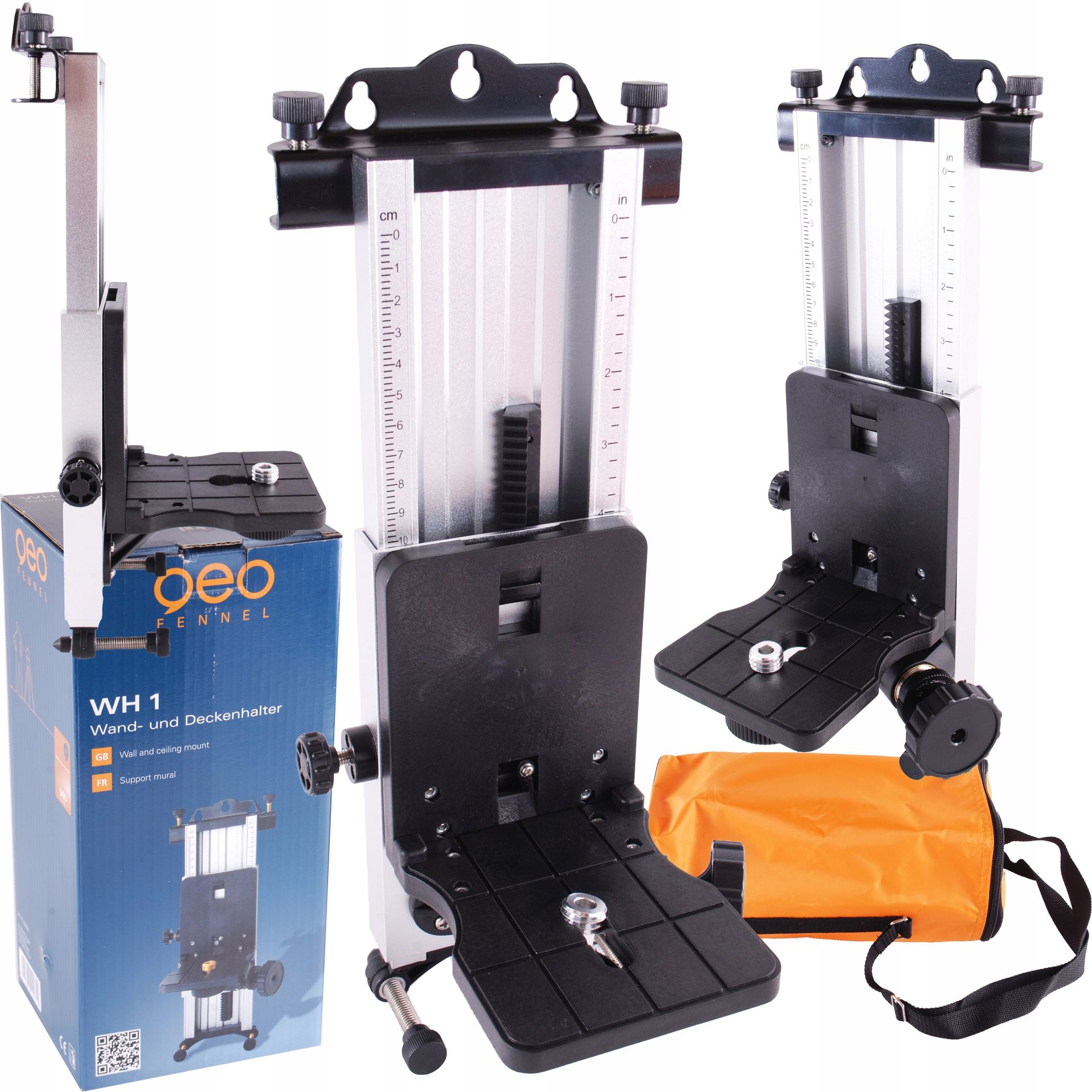 geo-FENNEL Uchwyt do mocowania laserów na ścianach i do profili WH 1  290600