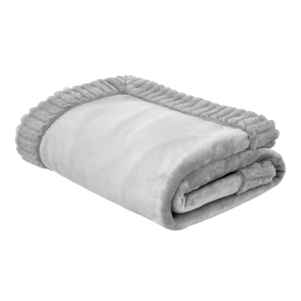 Koc 150x200 cm Velvet and Faux Fur - Catherine Lansfield