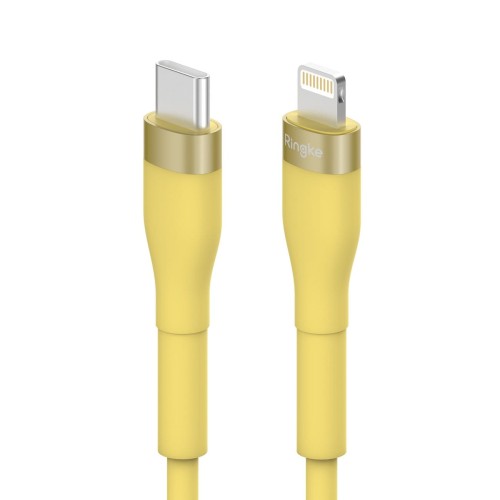 Ringke kabel USB-C - Lightning 480Mb/s 20W 2m żółty CB60150RS