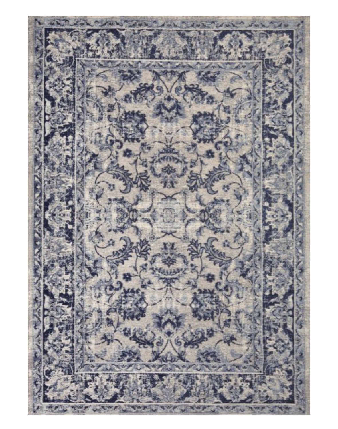 Dywan Tebriz Antique Blue do salonu - nowoczesny, 160x230, do sypialni, perski