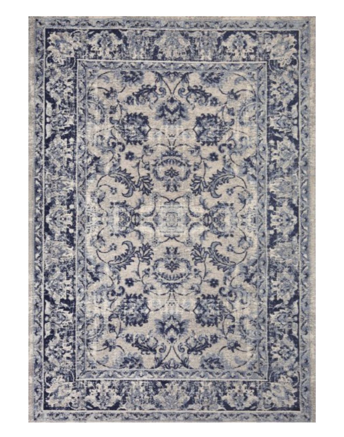 Dywan Tebriz Antique Blue do salonu - nowoczesny, 160x230, do sypialni, perski